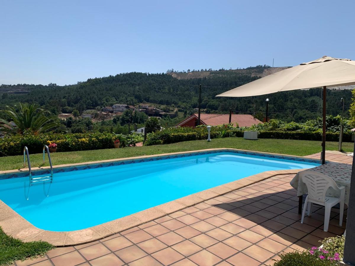 Casa Tarrio Con Piscina - Santiago De Compostela Villa Boqueixon Buitenkant foto