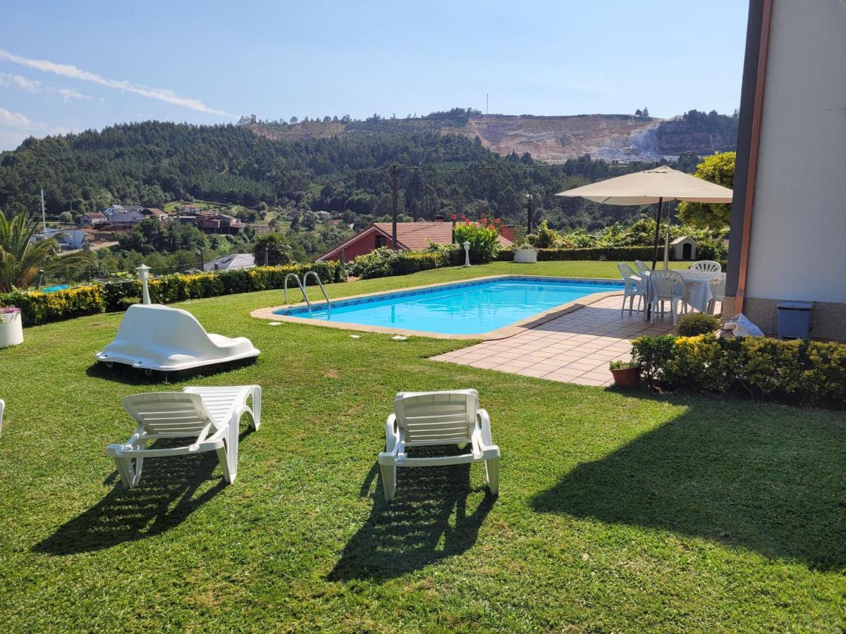 Casa Tarrio Con Piscina - Santiago De Compostela Villa Boqueixon Buitenkant foto