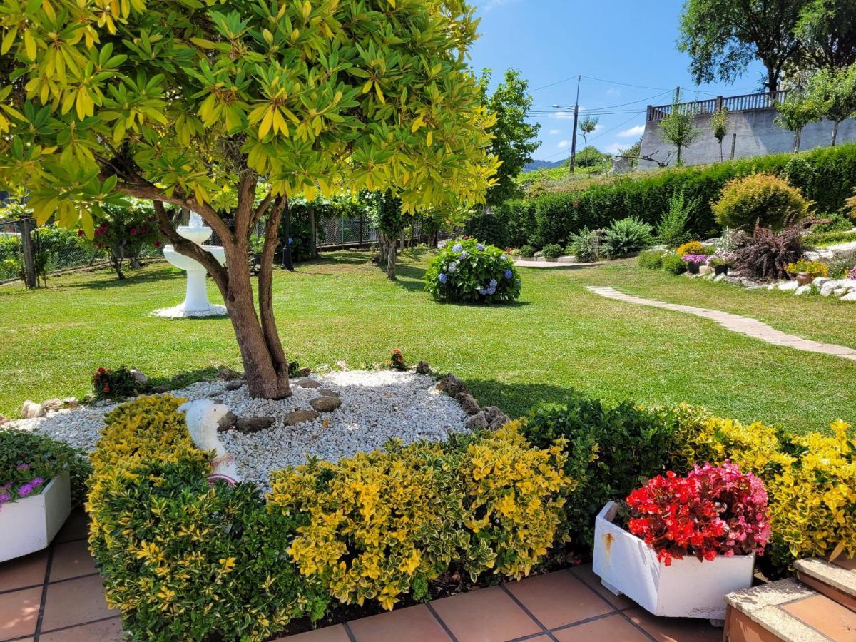Casa Tarrio Con Piscina - Santiago De Compostela Villa Boqueixon Buitenkant foto