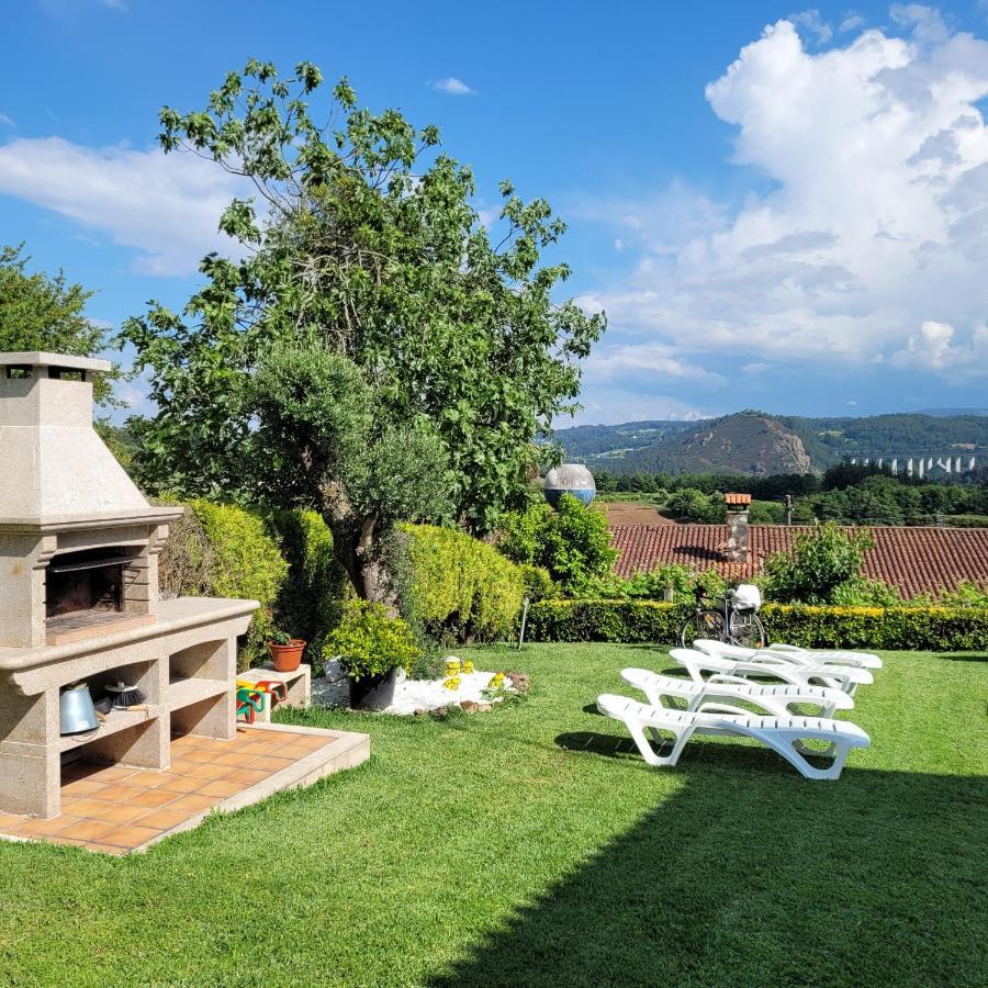 Casa Tarrio Con Piscina - Santiago De Compostela Villa Boqueixon Buitenkant foto