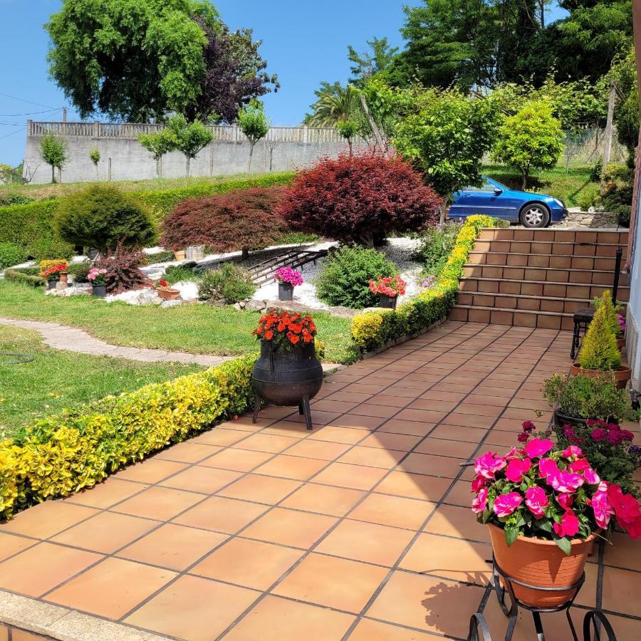 Casa Tarrio Con Piscina - Santiago De Compostela Villa Boqueixon Buitenkant foto