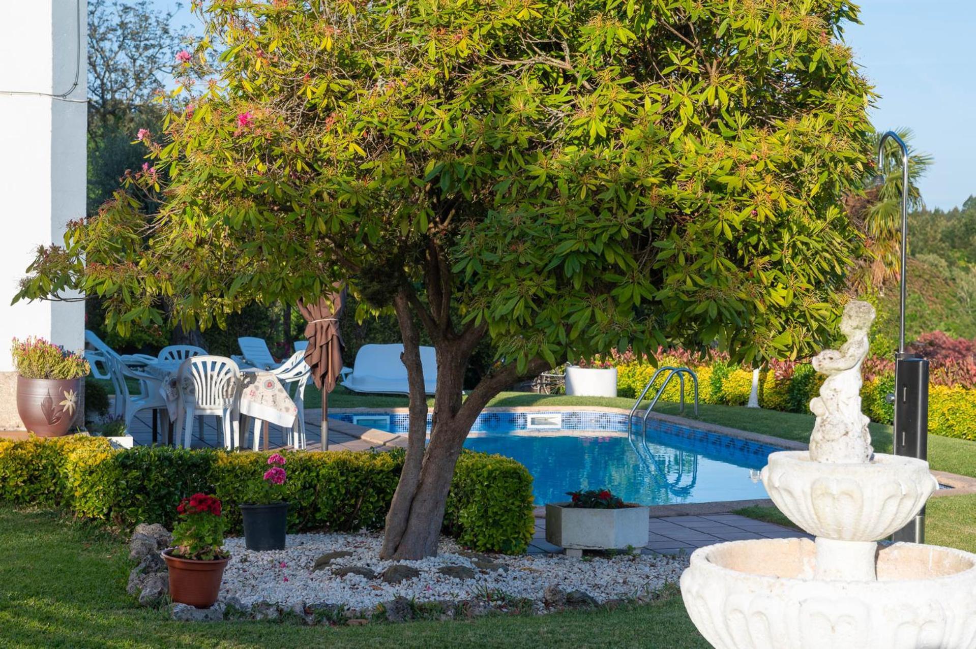 Casa Tarrio Con Piscina - Santiago De Compostela Villa Boqueixon Buitenkant foto